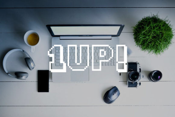 1Up: A Futuristic Display Font with Strategic Design Value