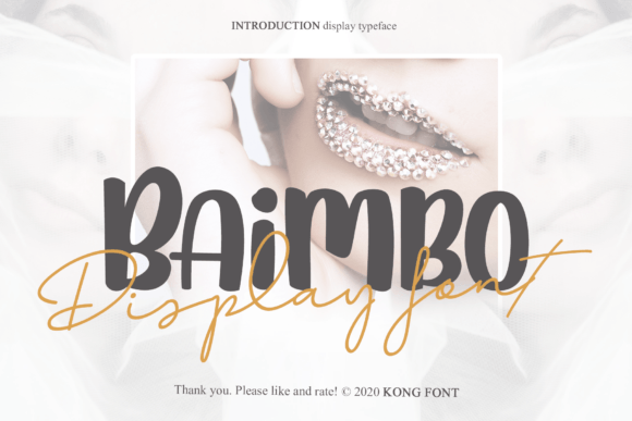 Discover Baimbo: The Playful Handwritten Font That Elevates Creative Design
