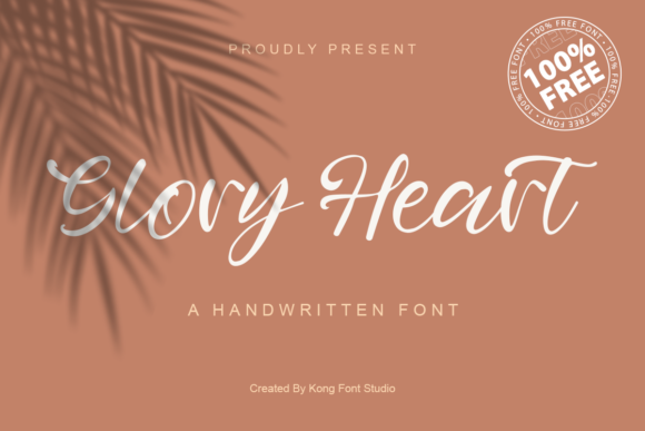 Discover the Charm of Glory Heart: A Playful Script Font for Creative Expression