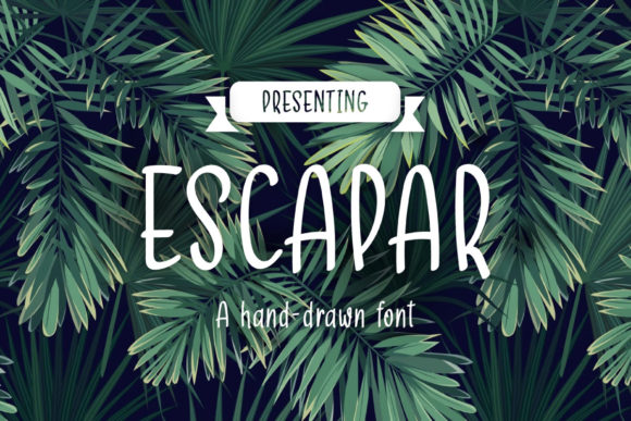 Escapar: A Creative Script Font for Every Project