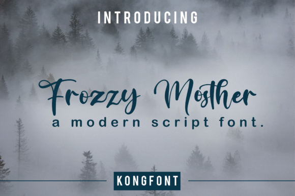 Frozzy Mosther: The Handwritten Font That Feels Like a Smile