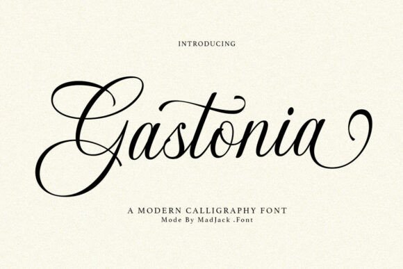 Gastonia Script: The Elegant Typeface Redefining Sophistication in Modern Design