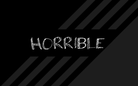 Horrible: A Handwritten Font That Brings Warmth, Authenticity, and Clarity to Educational and Creative Work