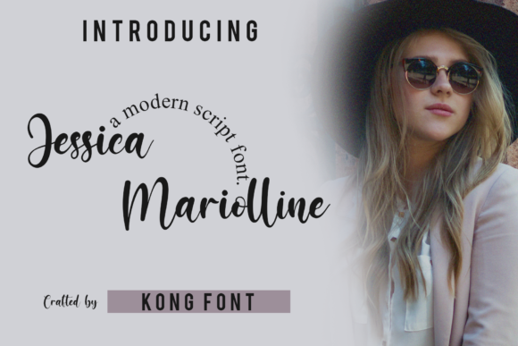 Jesicca Mariolline: Playful Handwritten Font