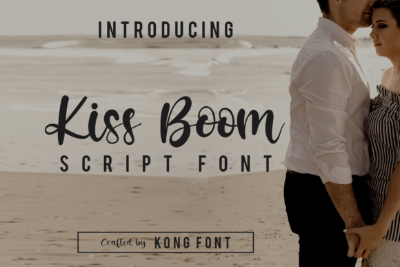 Kiss Boom: Playful Handwritten Font for Real Projects