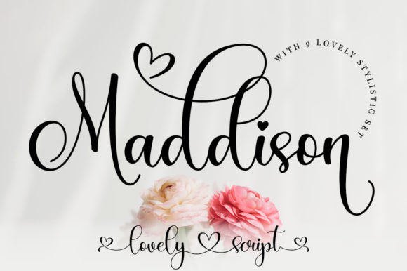 Maddison: Romantic & Sweet Calligraphy