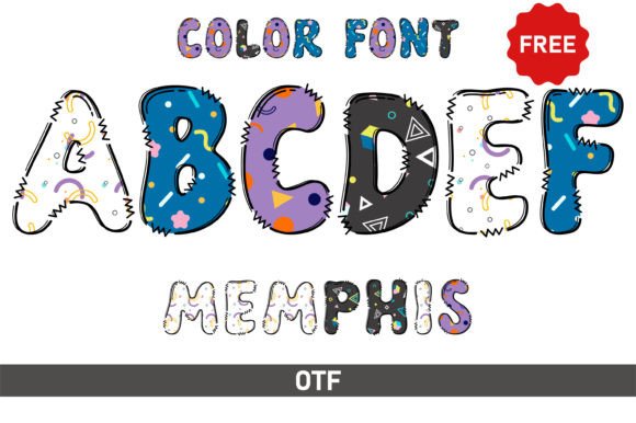 Memphis Font: Playful, Artistic Design for Creative Projects