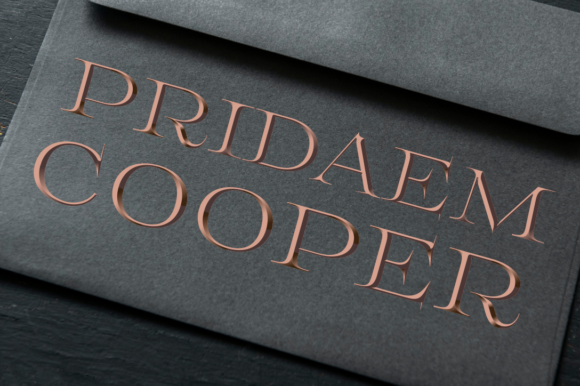 Pridaem Cooper: A Color Font That Does More Than Just Look Good
