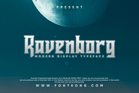 Ravenborg: The Blackletter Font That Bridges Tradition and Modern Craft
