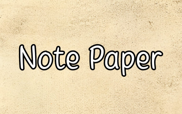 Revolutionizing Design with Note Paper: A Creative Handwritten Font for the Modern Era