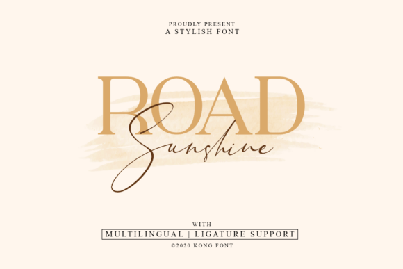 Road Sunshine: A Playful Font for Creative Projects