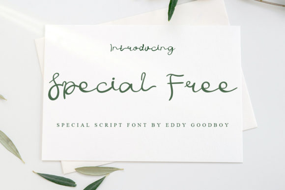 Special Free: A Handwritten Font That Fits Real Workflows
