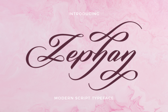 Zephan: The Elegant Script Font for Modern Design